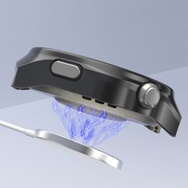 Huawei Watch 4 Pro PC-fodral med skärmskydd - Svart