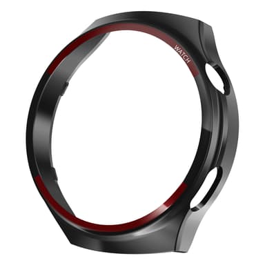 Huawei Watch 4 Pro PC-fodral med skärmskydd - Svart