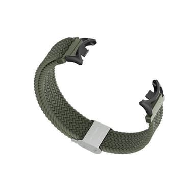 Klockarmband i Vävt Nylon för Xiaomi Mi Band 8/9 Grön
