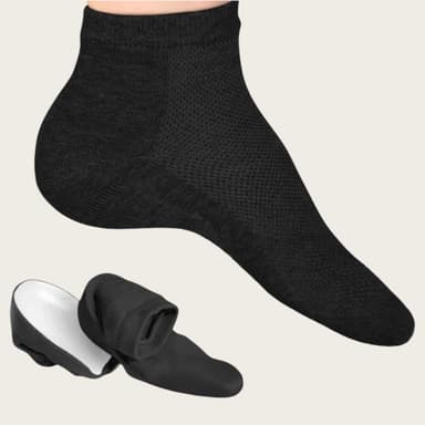 Heel Lift Innersulor - 3,5 cm Längdökning Svart