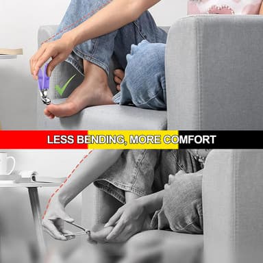 Böjd Nagelklippare - Ergonomisk och Effektiv