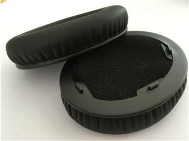1 par Öronkuddar i PU-läder för Beats Studio 1.0 Svart