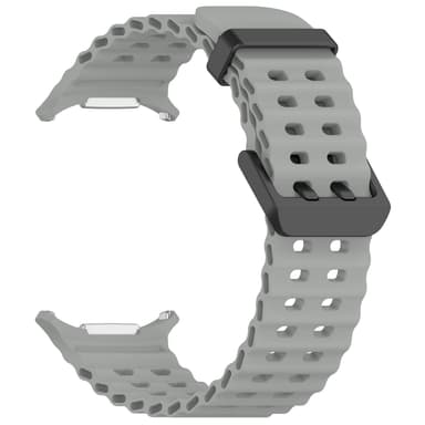 Klockarmband i Silikon för Samsung Watch Ultra 47mm Grå