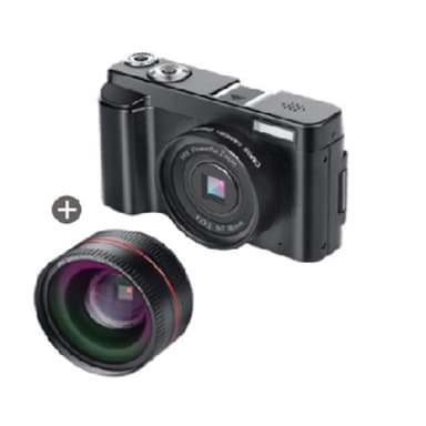 Digitalkamera 24MP med Vidvinkelobjektiv