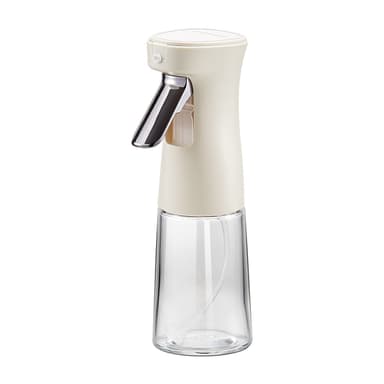 240 ml Oljesprayflaska i glas - Sprayflaska för Köket Vit