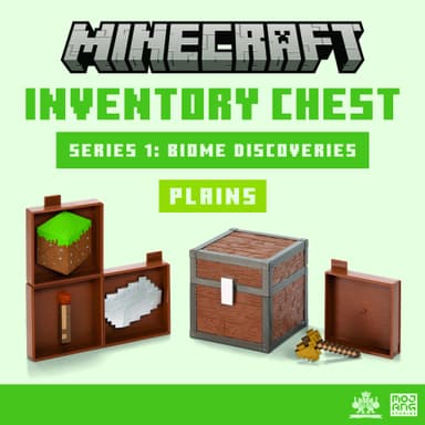 Noble Collection Minecraft Loot Chest Plains leksak (The end)