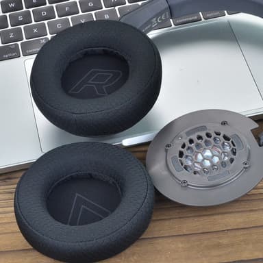 Ersättnings öronkuddar för Sony MDR-V55, V500DJ - 2-pack Svart