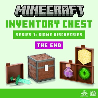 Noble Collection Minecraft Loot Chest leksak (The End)