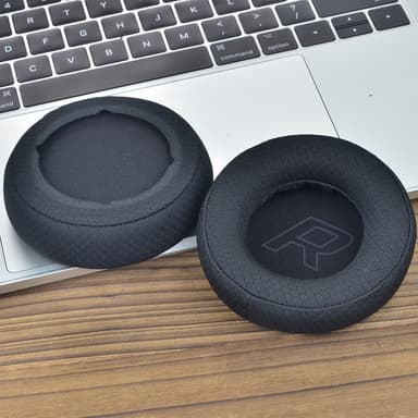 Ersättnings öronkuddar för Sony MDR-V55, V500DJ - 2-pack Svart