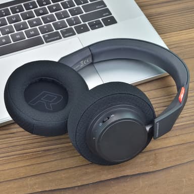 Ersättnings öronkuddar för Sony MDR-V55, V500DJ - 2-pack Svart