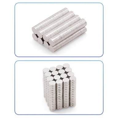50-pack små starka neodymmagneter skivmagneter