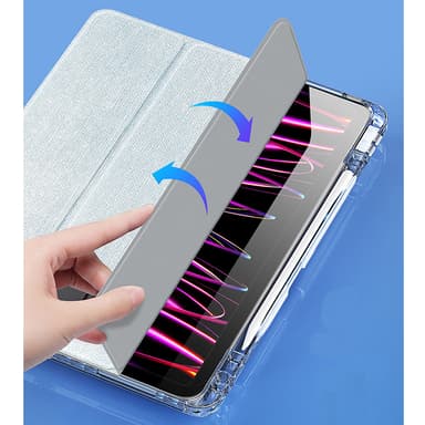 iPadfodral gräs färg iPad Air 13 (2024)/iPad Pro 12.9 (2020/2021/2022)