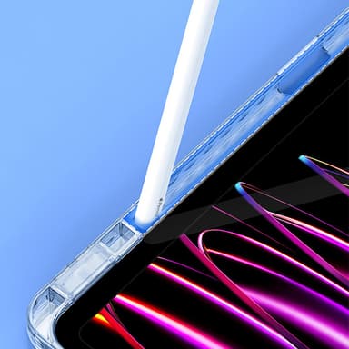 iPadfodral gräs färg iPad Air 13 (2024)/iPad Pro 12.9 (2020/2021/2022)
