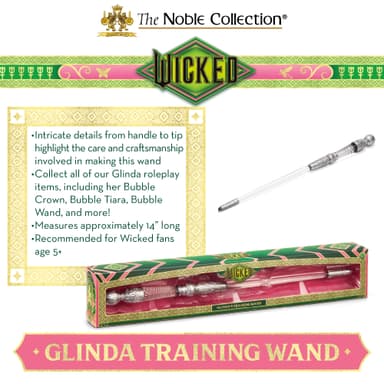 Noble Collection Universal Wicked Wand leksak (Glinda's Training)