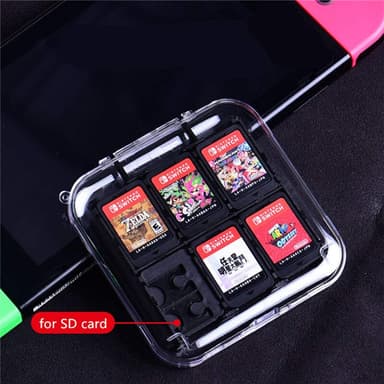 Korthållare Kompatibel för Spel till Nintendo Switch 12 Platser
