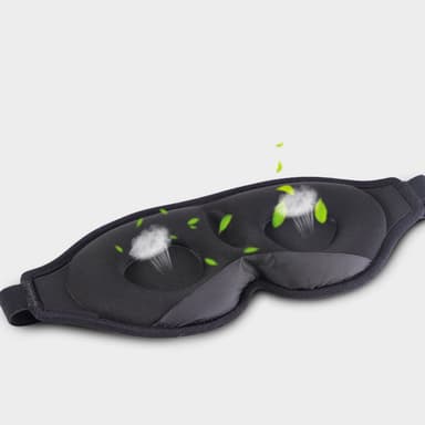 3D Sovmask med Öronproppar