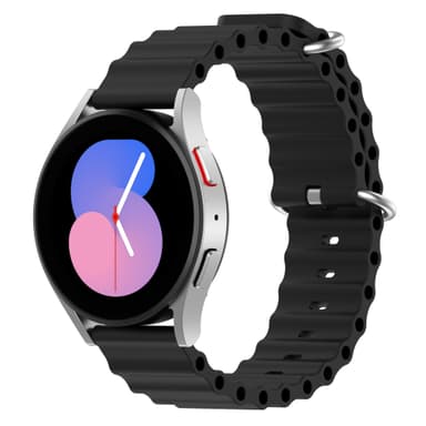 Klockarmband i Silikon Svart