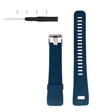 Klockarmband silikon Blå