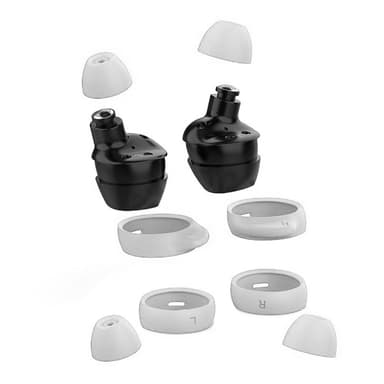 8-pack öronkuddar för Samsung SM-R170 Galaxy Buds Vit