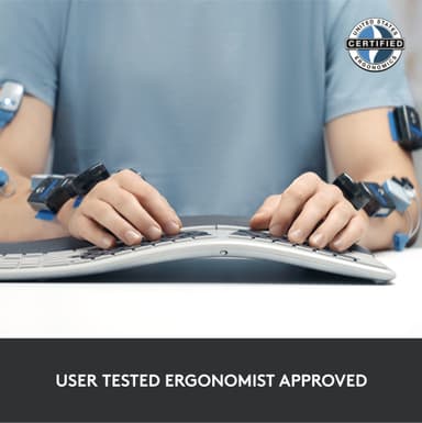 Logitech Ergo K860 ergonomiskt tangentbord