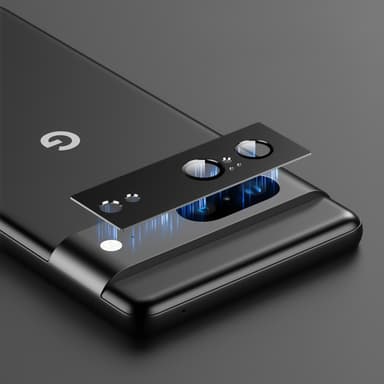 Anti-rep Kameralinsskydd för Google Pixel 7A Silver