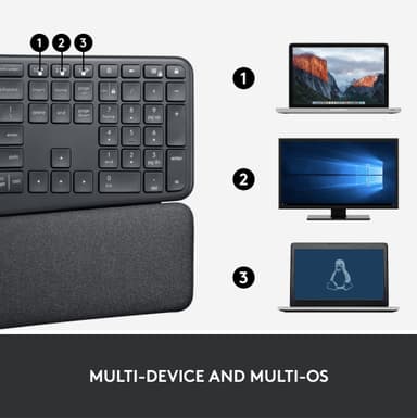 Logitech Ergo K860 ergonomiskt tangentbord