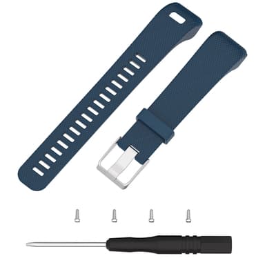 Klockarmband silikon Blå