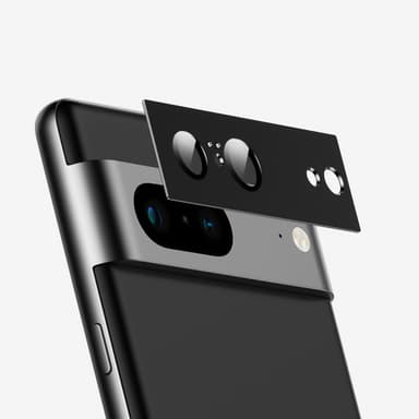 Anti-rep Kameralinsskydd för Google Pixel 7A Silver