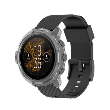 TPU Skyddsfodral för Suunto 7 Smartklocka Transparent