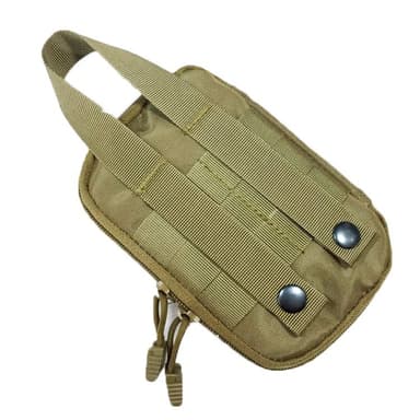 Tactical midjeväska medicinsk påse Kaki