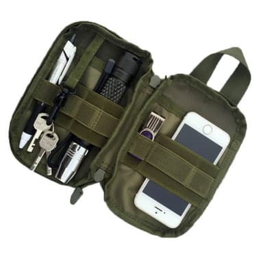 Tactical midjeväska medicinsk påse Kaki