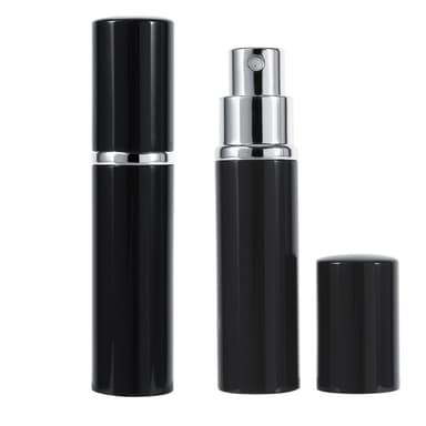 Refill-sprayflaska för Parfym 2-pack Svart