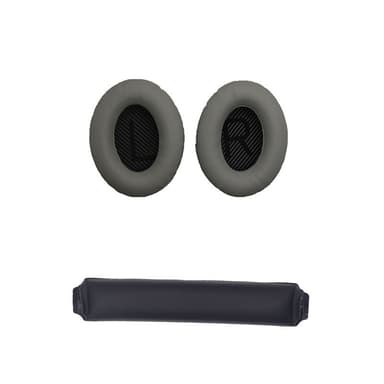 Öronkuddar och kudde för huvudbåge till Bose QC15 QC25 QC35 hörlurar G