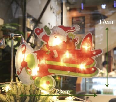 Juldekoration LED-ljus, Jultomte