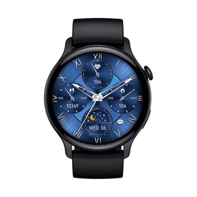 Smartwatch med Multisportlägen Svart