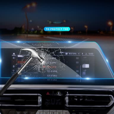 Skärmskydd för bilnavigering för 2016-2021 BMW 7-serie