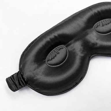 Silkesögonmask- Sovmask med 3D-konturdesign
