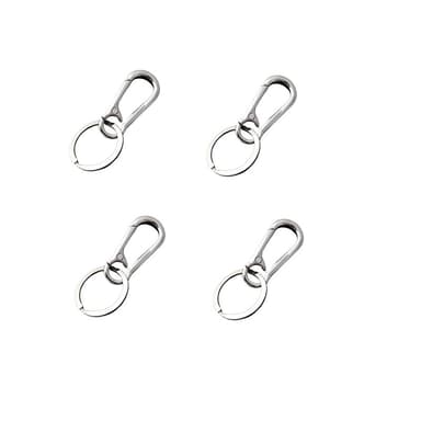 Nyckelringar i Silver (4-delar)