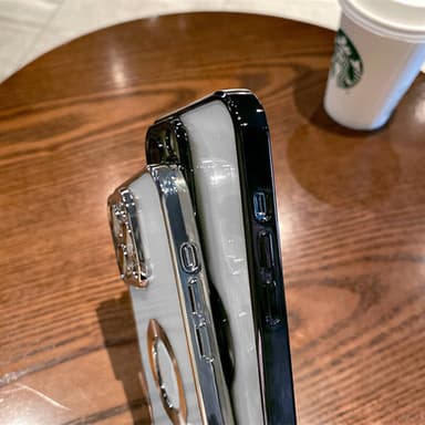 Telefonfodral med Kameralinsskydd Silver iPhone 14