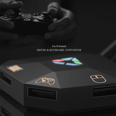Mus/tangentbord Adapter Kompatibel med Nintendo Switch, PS4, Xbox One/