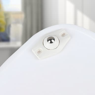 Självhäftande Glidhjul - Möbelrullar 4-pack Vit