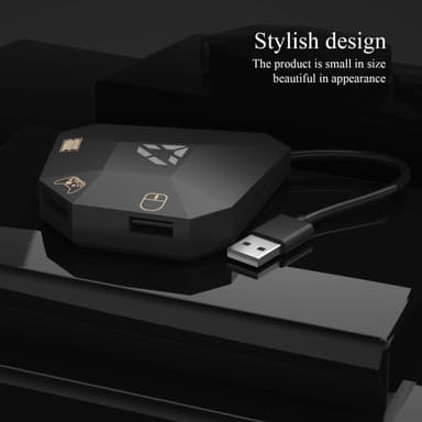 Mus/tangentbord Adapter Kompatibel med Nintendo Switch, PS4, Xbox One/