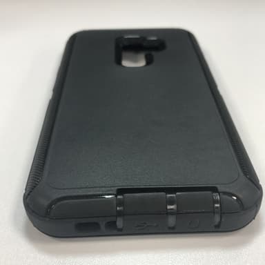 Telefonfodral droppsäkert, dammsäkert, vattentåligt Svart Samsung S9 P