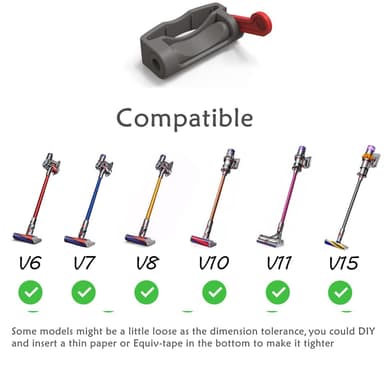 På/Av-knapp Kontrollklämma 2-pack kompatibel med Dyson V15/V10/V11