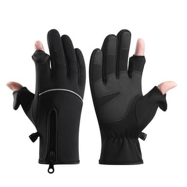 Utomhus Anti-Slip Plus Velvet Värme och Köldskydd Touch Screen Handska