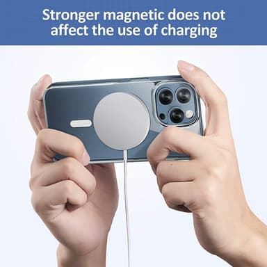 Transparent Mobilskal Kompatibelt med MagSafe-laddare för iPhone 13 Pr