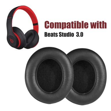 Öronkuddar till Beats Studio 3 - 1 par Svart