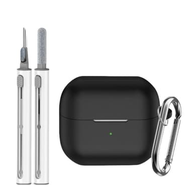 Silikonfodral för Samsung Galaxy Buds3/Buds3 Pro Svart