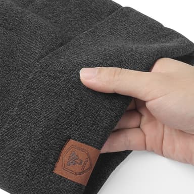 Varm Vintermössa – One Size Passar alla Svart