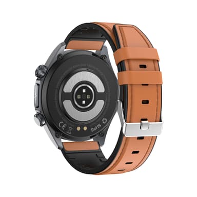Smartklocka med Läderarmband Brun